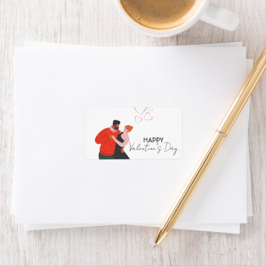 Dance Figure Valentijnsdag Etiket (Insitu)