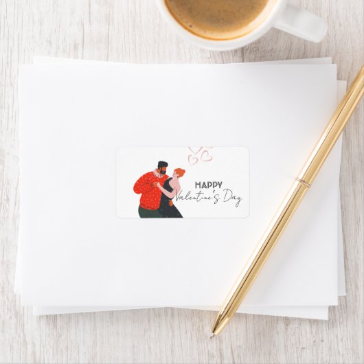 Dance Figure Valentijnsdag Etiket (Insitu)