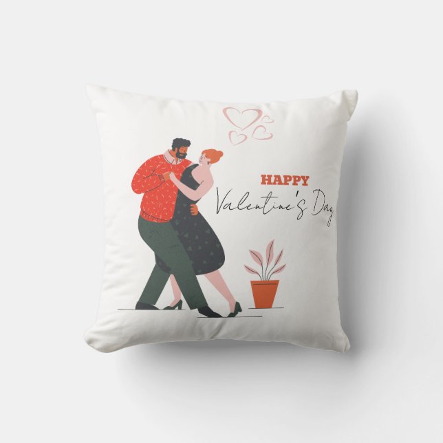 Dance Figure Valentijnsdag Kussen (Voorkant)