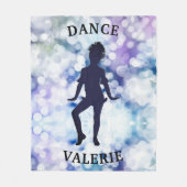 Dance Fleece Blanket w. Deken (Voorkant)