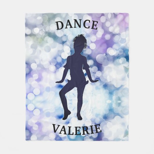 Dance Fleece Blanket w. Deken (Voorkant)