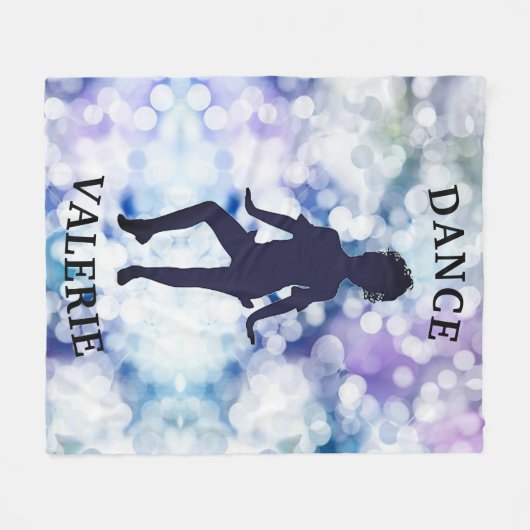 Dance Fleece Blanket w. Deken (Voorkant (Horizontaal))