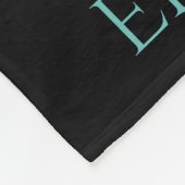 Dance fleece deken personaliseerde. (Hoek)