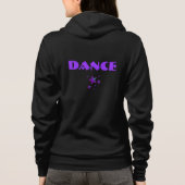 Dance Fleece Track Jack voor vrouwen Hoodie (Achterkant)
