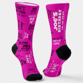 Dance Floor Bar & Birthday Take Home Gift Sokken (Gebogen)