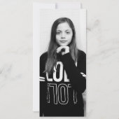 Dance Floor Disco Ball Birthday Party Photo Ticket Kaart (Achterkant)