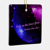 Dance Floor Disco Ball Keramisch Ornament (Rechts)