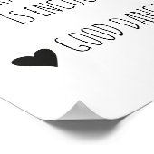 Dance Floor Rules-teken | Funny bruiloft decor Poster (Hoek)