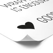 Dance Floor Rules-teken | Funny bruiloft decor Poster (Hoek)