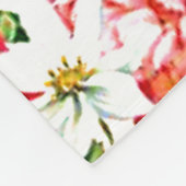 Dance Floral "Born to Dance", gepersonaliseerd Fleece Deken (Hoek)