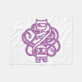 Dance Flourish Fleece Deken (Voorkant (Horizontaal))