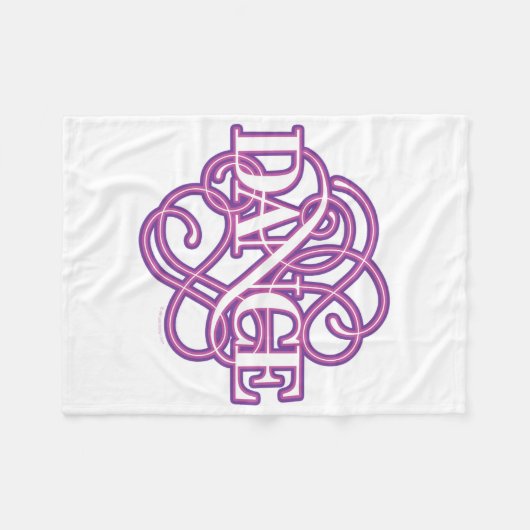 Dance Flourish Fleece Deken (Voorkant (Horizontaal))