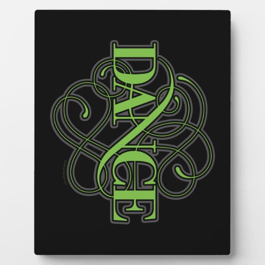 Dance Flourish Fotoplaat (Voorkant)