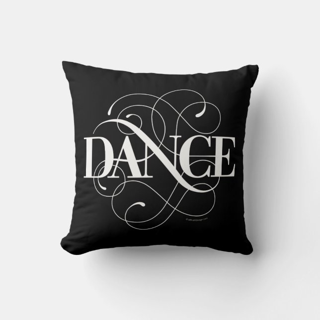 Dance Flourish Sierkussen (Voorkant)