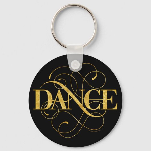 Dance Flourish Sleutelhanger (Voorkant)