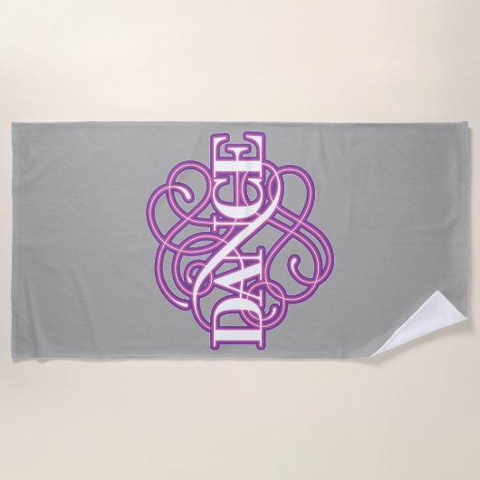 Dance Flourish Strandlaken (Voorkant)