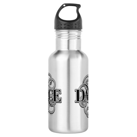 Dance Flourish Waterfles (Voorkant)