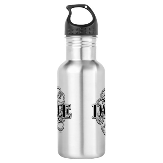 Dance Flourish Waterfles (Achterkant)