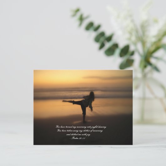 Dance for Joy Briefkaart (Staand voorkant)