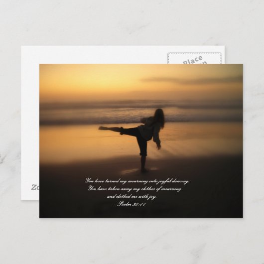 Dance for Joy Briefkaart (Voorkant / Achterkant)