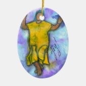 Dance for Joy Keramisch Ornament (Voorkant)