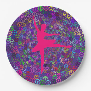 Dance for Peace Papieren Bordje