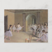 Dance Foyer bij de opera van Edgar Degas Briefkaart (Voorkant)