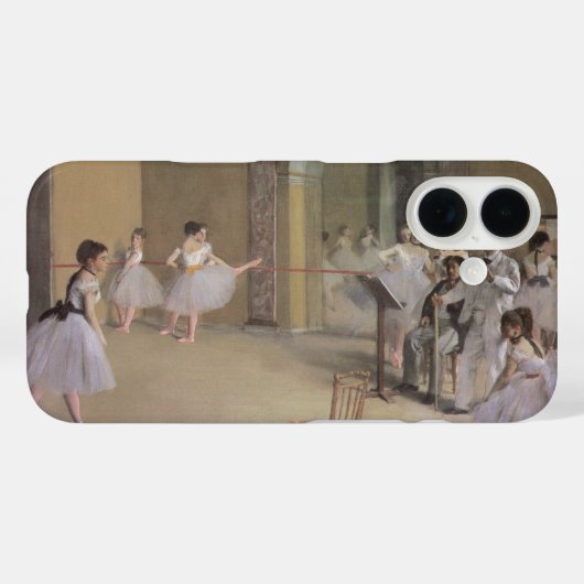 Dance Foyer bij de opera van Edgar Degas Case-Mate iPhone Case (Achterkant (horizontaal))