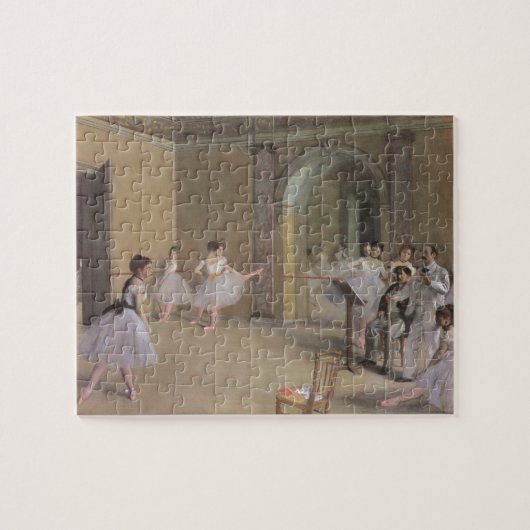 Dance Foyer bij de opera van Edgar Degas Legpuzzel (Horizontaal)