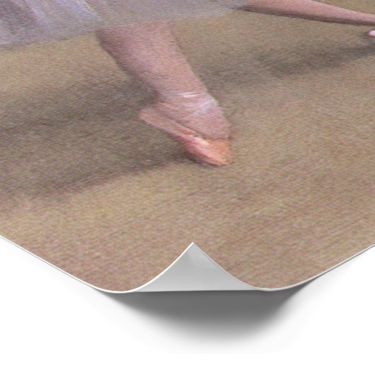 Dance Foyer bij de opera van Edgar Degas Poster (Hoek)