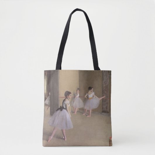 Dance Foyer bij de opera van Edgar Degas Tote Bag (Voorkant)