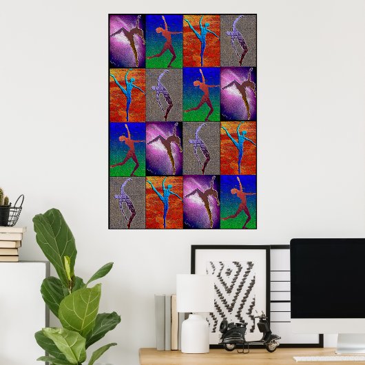Dance Framed Print (Thuiskantoor)