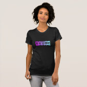 DANCE front DANCER back T-shirt (Voorkant volledig)