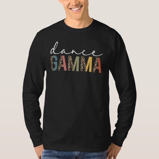 Dance Gamma Of A Dancer Gamma Dancing Leopard Moth T-shirt (Voorkant)