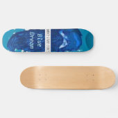Dance Gavin Dance blue droombaard dek Persoonlijk Skateboard (Horizontaal)