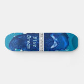 Dance Gavin Dance blue droombaard dek Persoonlijk Skateboard (Horizontaal)