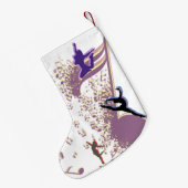 Dance Genres silhouettes en Music Kleine Kerstsok (Achterkant (Hangend))