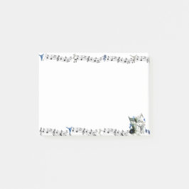 Dance Genres silhouettes en Music Post-It Notes