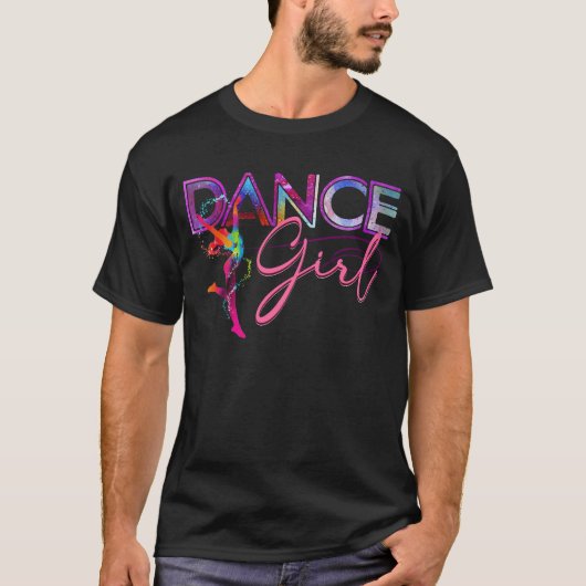 Dance Girl Cute Trendy Danser Gift for T-shirt (Voorkant)