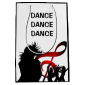 Dance Girl Modern Custom Medium Cadeauzakje (Voorkant)