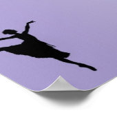 Dance Girls Name Art Wall Print Poster (Hoek)