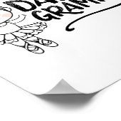 Dance Grammy Schattigee danser Kleindochter Kleink Poster (Hoek)