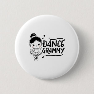 Dance Grammy Schattigee danser Kleindochter Kleink Ronde Button 5,7 Cm