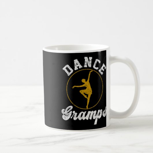 Dance Gramps Dance Lover Fathers Day Koffiemok (Rechts)