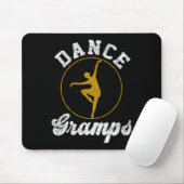 Dance Gramps Dance Lover Fathers Day Muismat (Met muis)