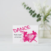 Dance Grunge - Choreographer, Dancer, Instructor Visitekaartje (Staand voorkant)