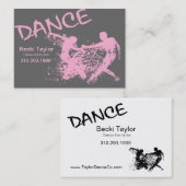 Dance Grunge - Choreographer, Dancer, Instructor Visitekaartje (Voorkant / Achterkant)