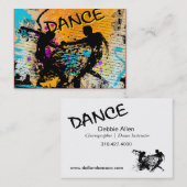 Dance Grunge - Choreographer, Dancer, Instructor Visitekaartje (Voorkant / Achterkant)