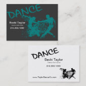 Dance Grunge - Choreographer, Dancer, Instructor Visitekaartje (Voorkant / Achterkant)