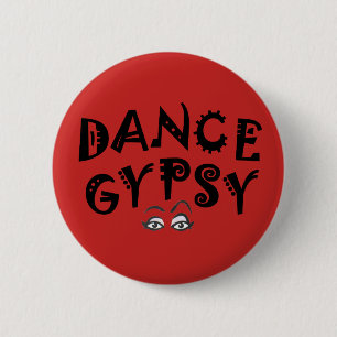 Dance Gypsy Button